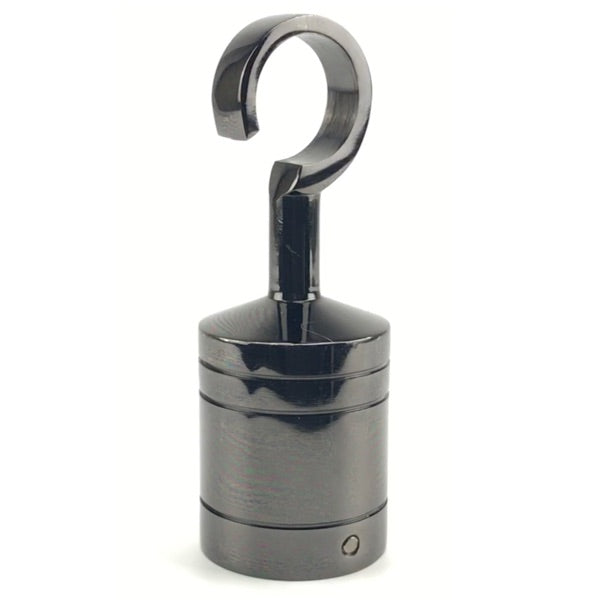 Gun Metal Black Hook Decking Rope Fitting