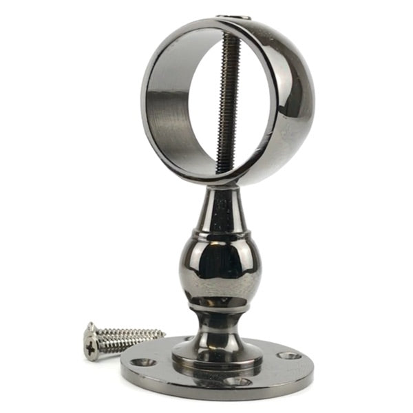 Gun Metal Black Standard Hardrail Brackets Decking Rope Fitting