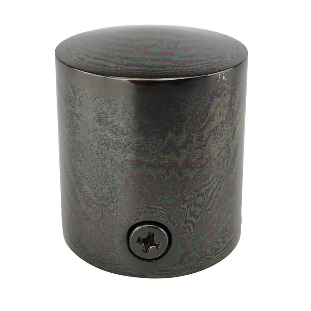 Gun Metal Black End Caps Decking Rope Fittings