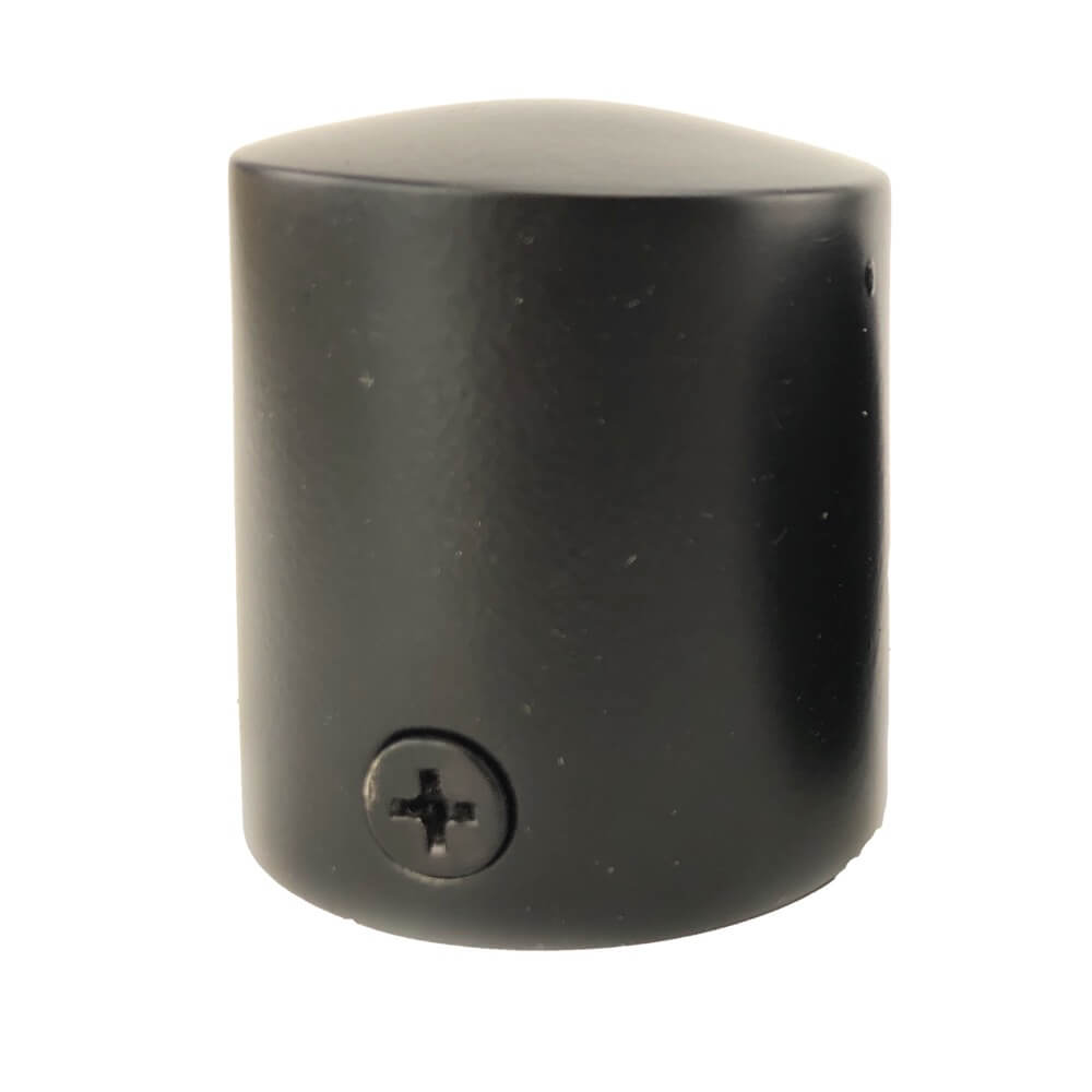 Powder Coated Black End Caps Decking Rope Fittings