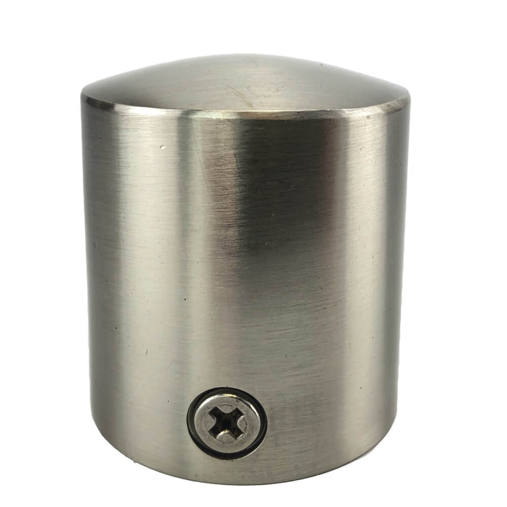 Satin Nickel End Caps Decking Rope Fittings