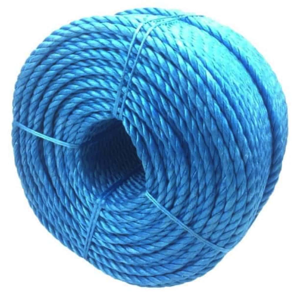 Blue Polypropylene Tie Down Rope