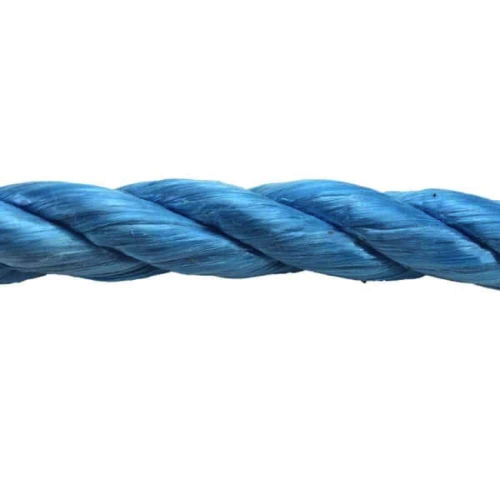 Blue Polypropylene Tie Down Rope