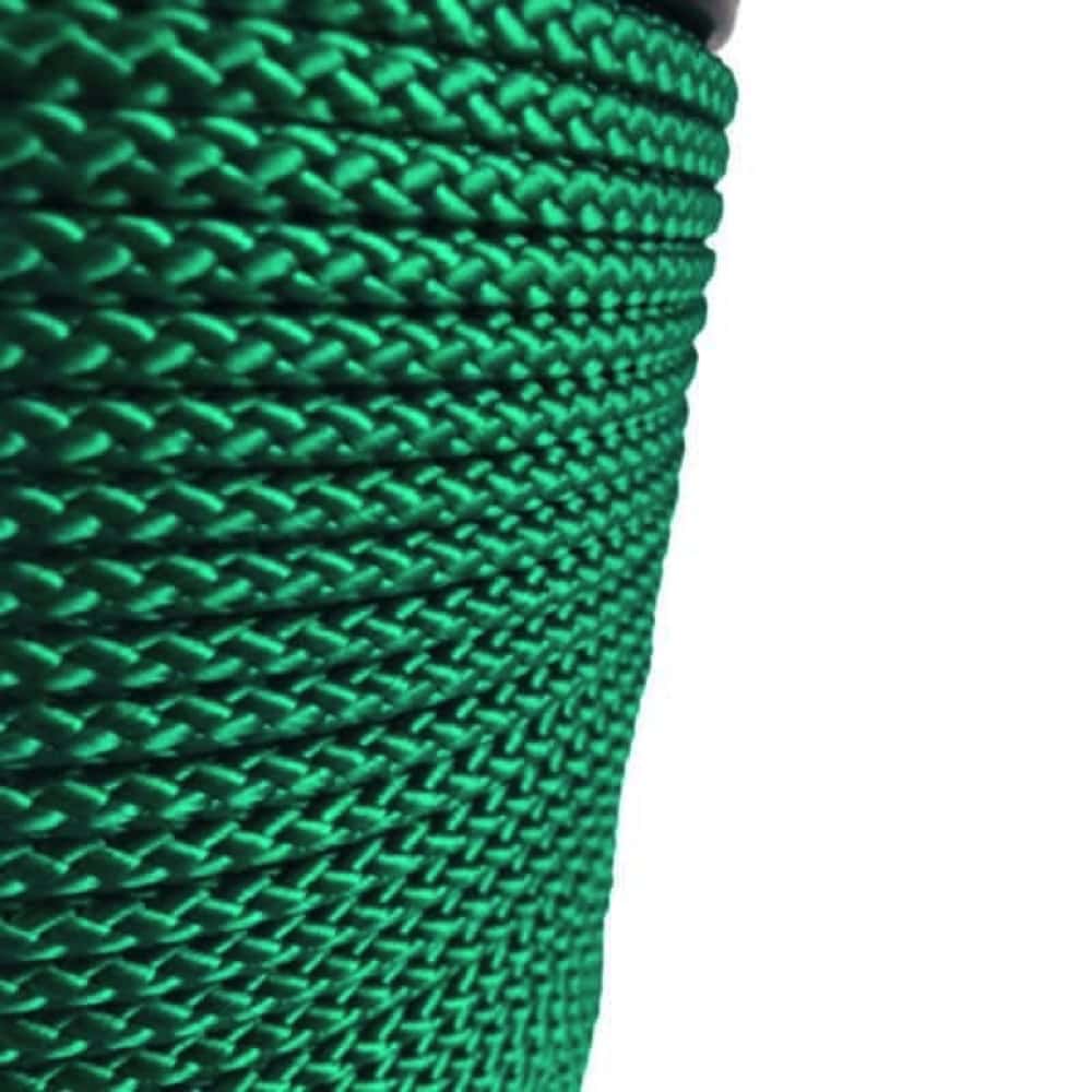 Emerald Green Braided Polypropylene Tie Down Rope