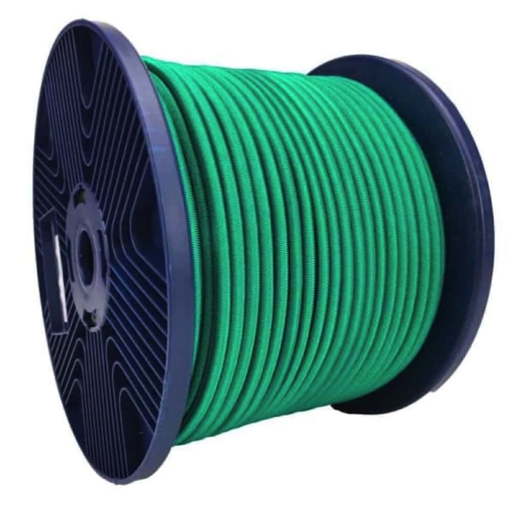 Emerald Green Elastic Shock Cord Tie Down Rope