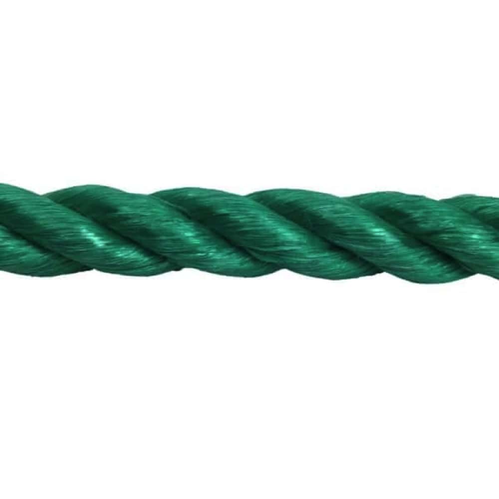 Green Polypropylene Tie Down Rope