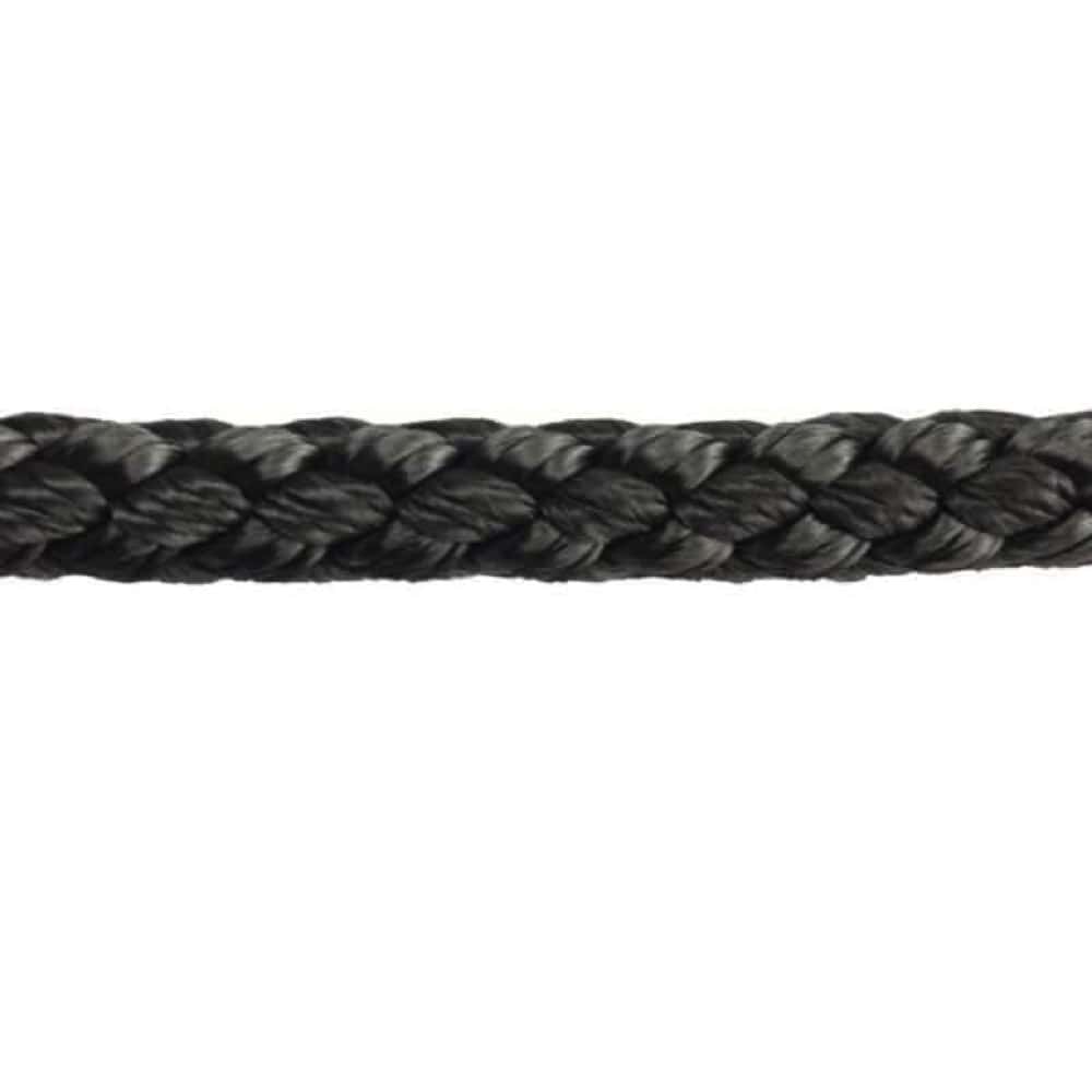 Grey Braided Polypropylene Tie Down Rope