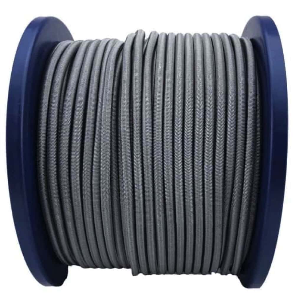 Grey Elastic Shock Cord Tie Down Rope