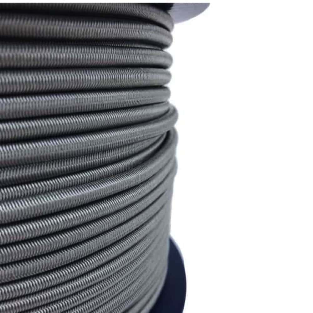 Grey Elastic Shock Cord Tie Down Rope