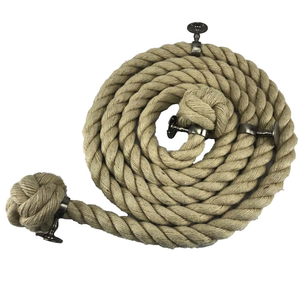 Natural Jute Outdoor Handrail Rope