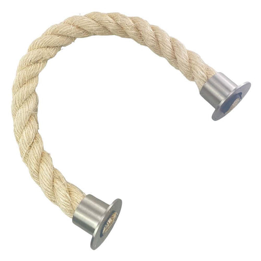 Natural Sisal Decking Rope Balustrade With Cup Ends