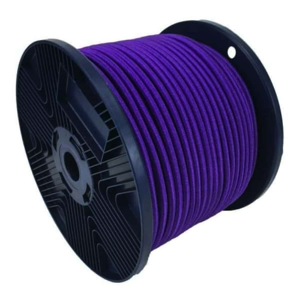 Purple Elastic Shock Cord Tie Down Rope