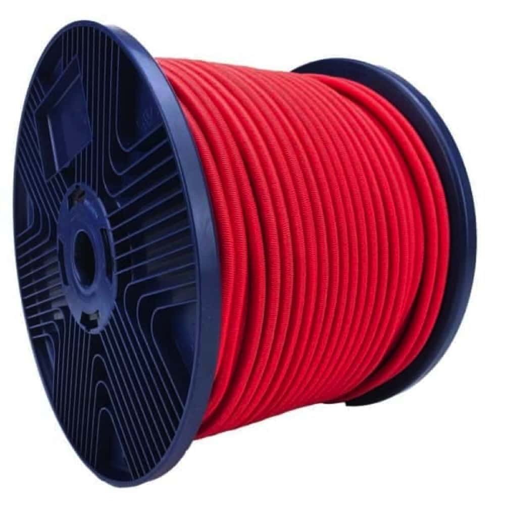 Red Elastic Shock Cord Tie Down Rope