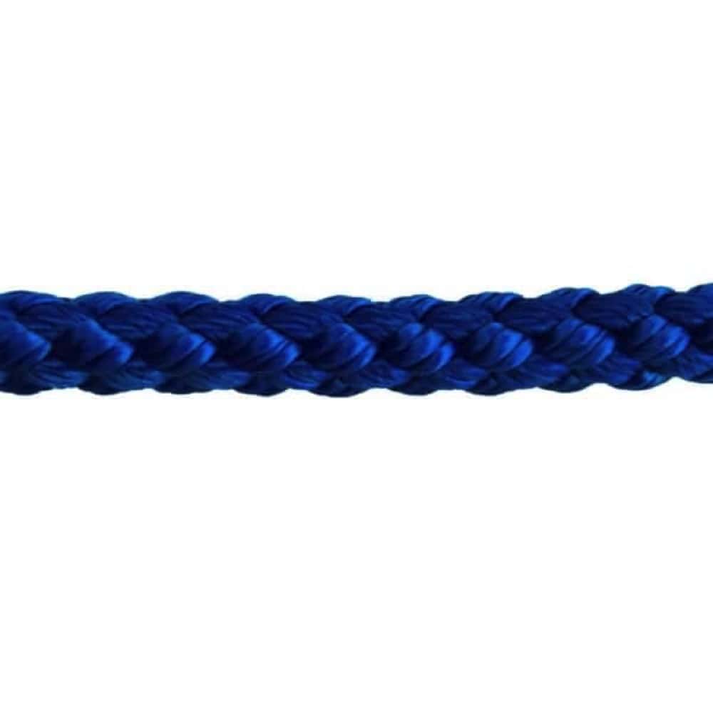 Royal Blue Braided Polypropylene Tie Down Rope