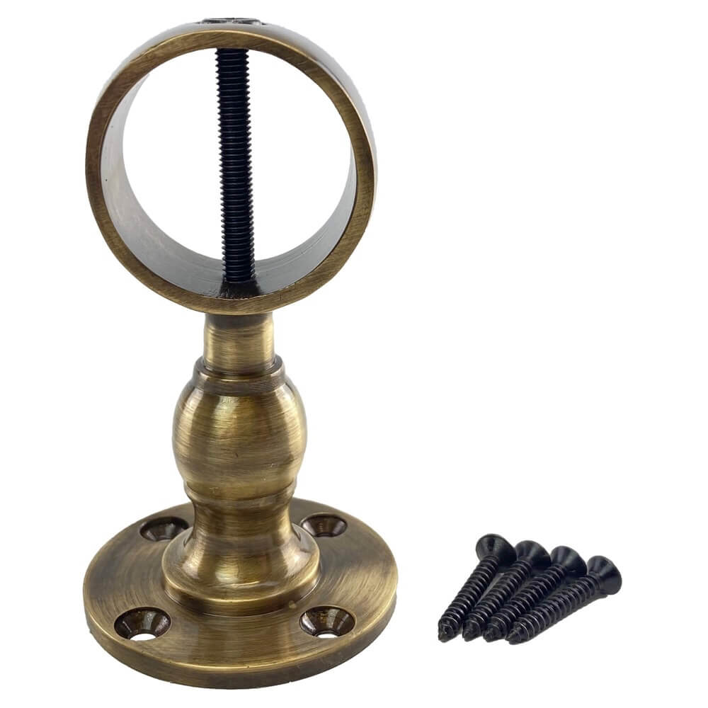 Antique Brass Standard Hardrail Brackets Decking Rope Fitting