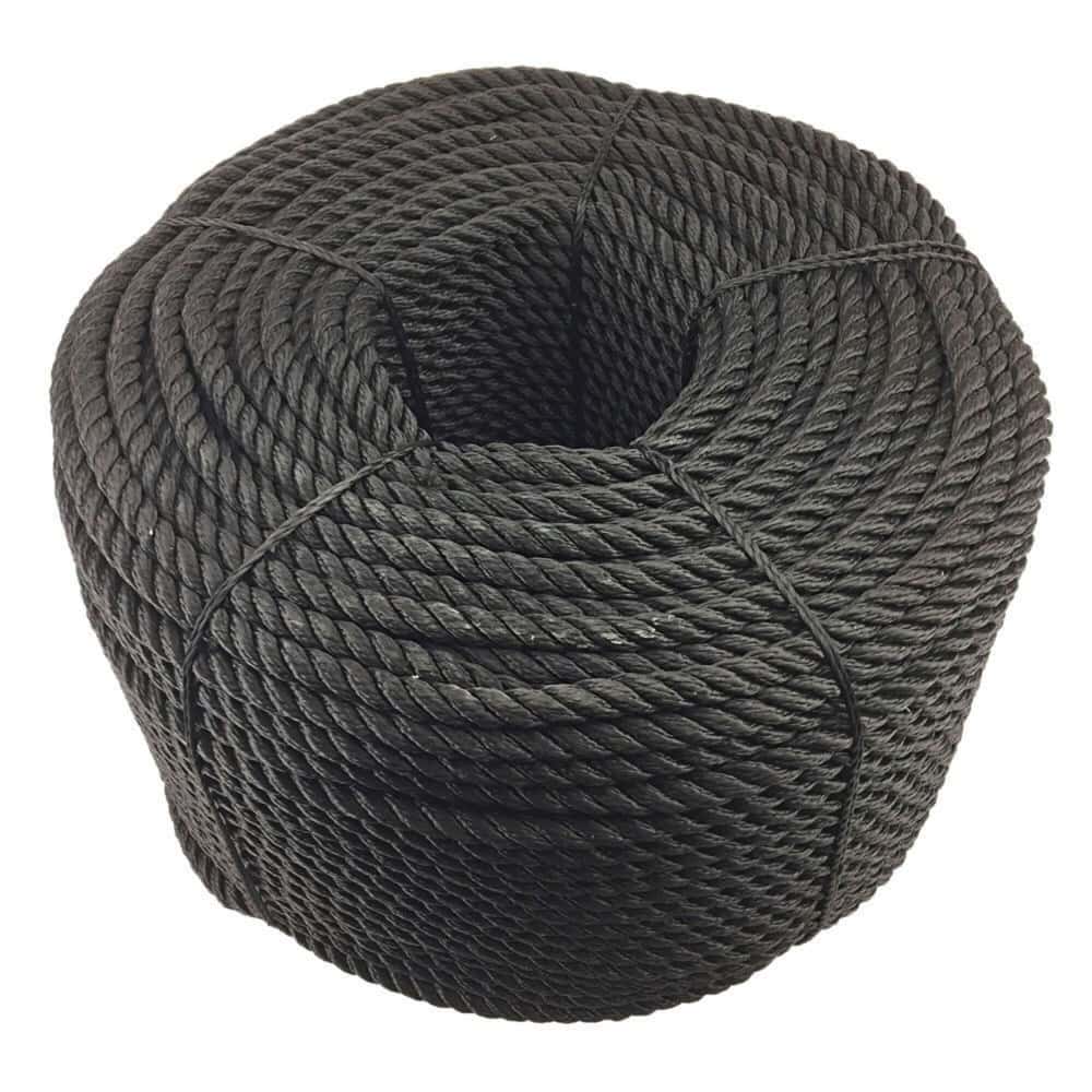Synthetic Black Decking Rope