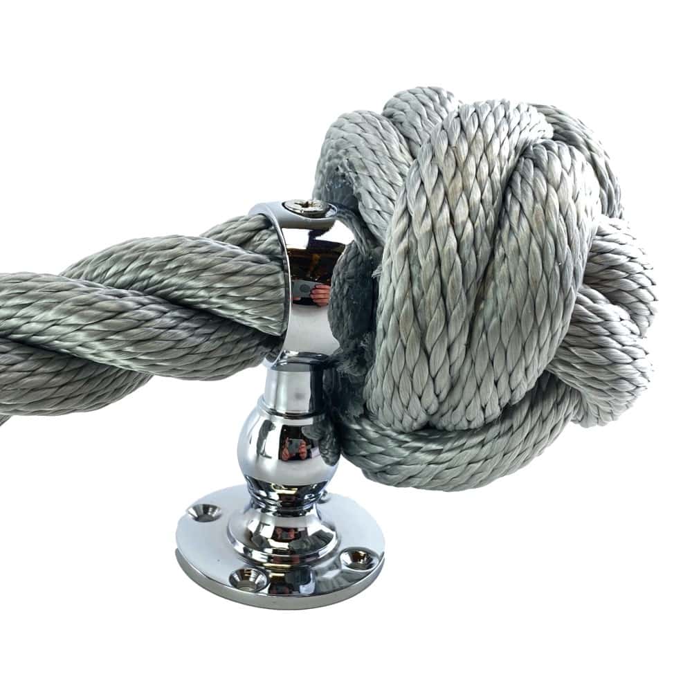 Synthetic Grey Outdoor Handrail Rope