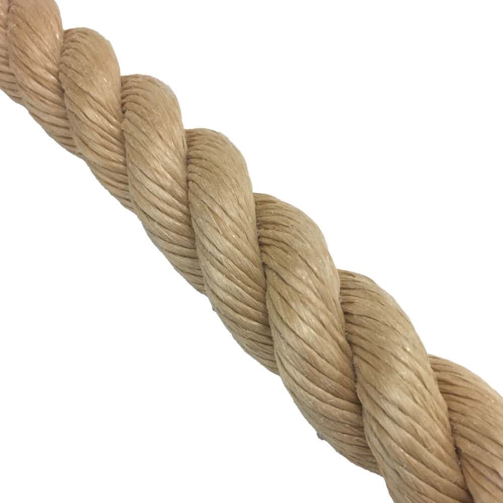 Synthetic Manila Decking Rope - Rope Sample