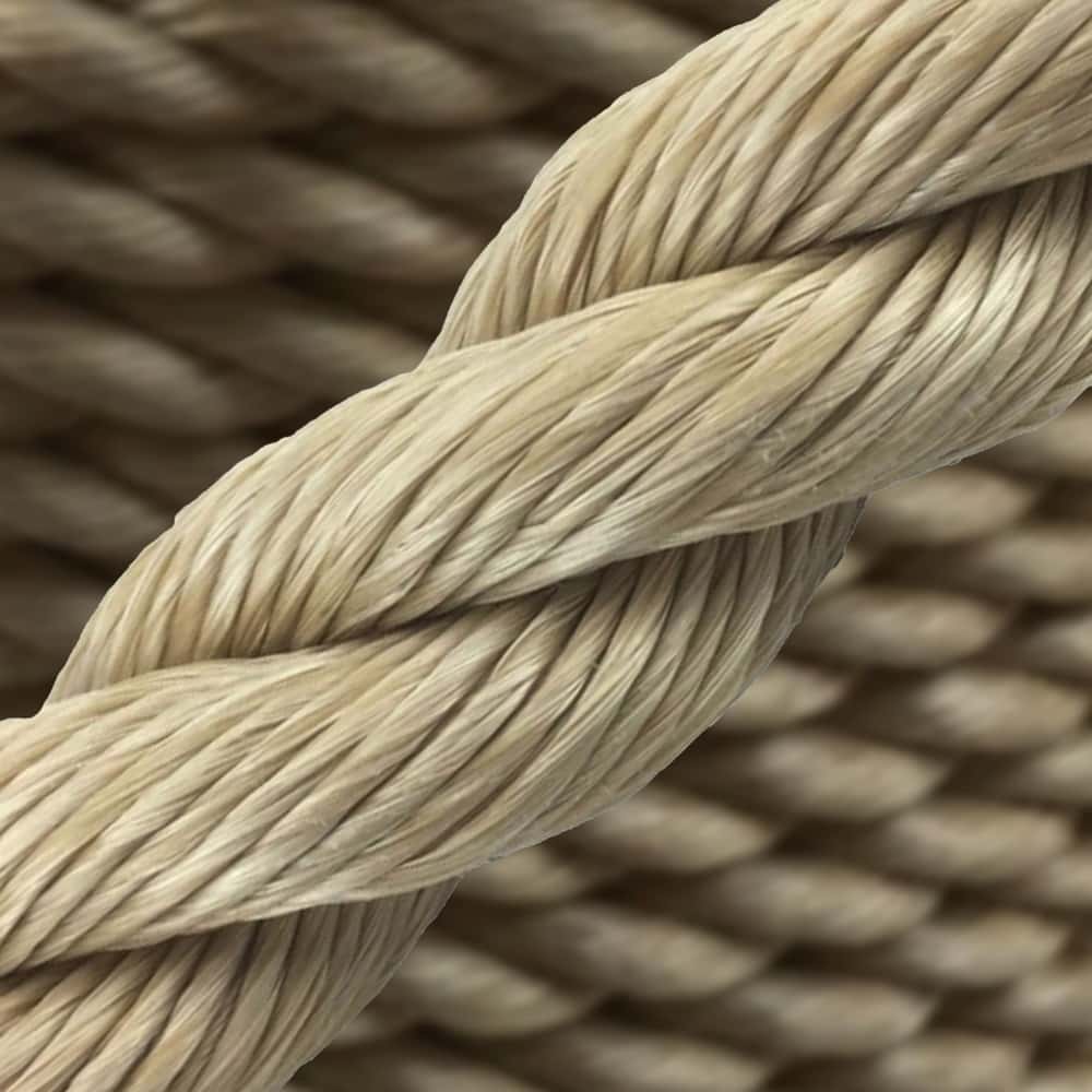 Synthetic Sisal Decking Rope | Decking Rope | Fast Delivery Buff / Metre / 20mm