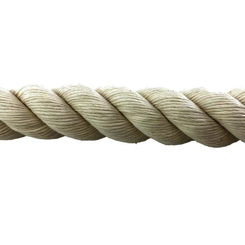 Synthetic White Cotton Decking Rope