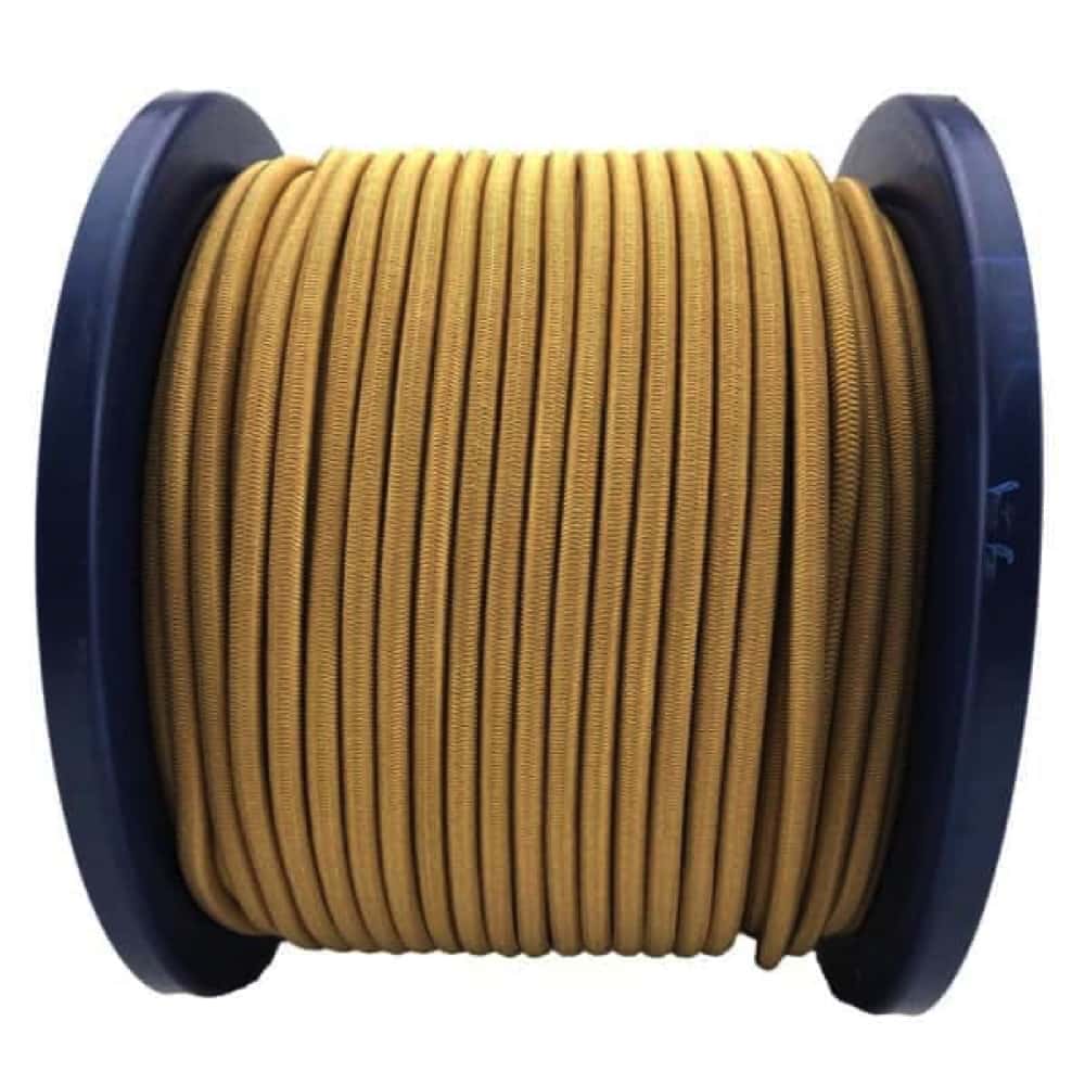 Beige Elastic Shock Cord Tie Down Rope