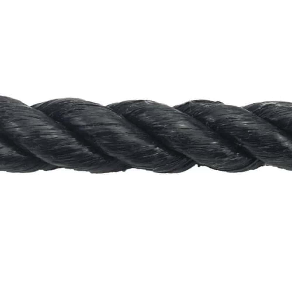 Propelled Down Rope Black Polypropylene Tie Down Rope – Decking Rope Fittings