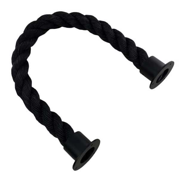 Natural Jute Decking Rope Balustrade With Cup Ends – Decking Rope Fittings