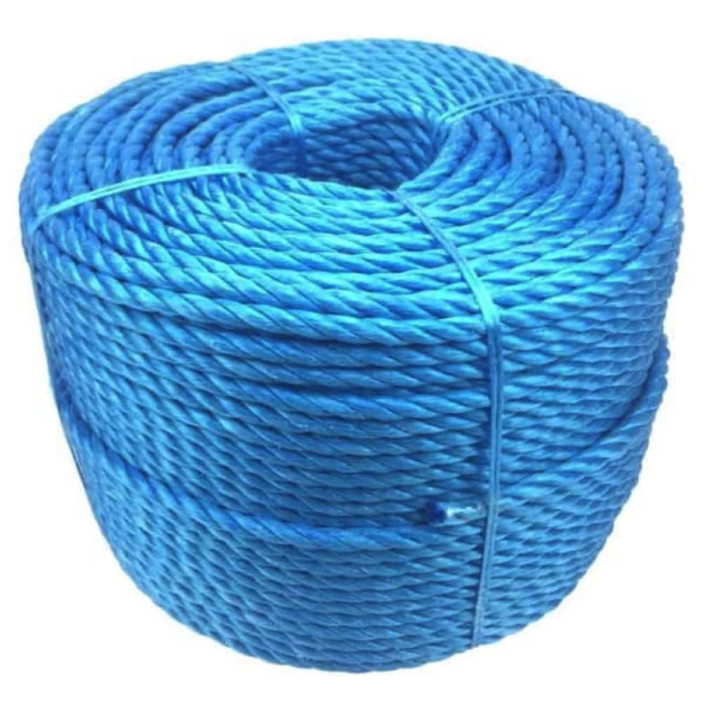 Blue Polypropylene Tie Down Rope – Decking Rope Fittings