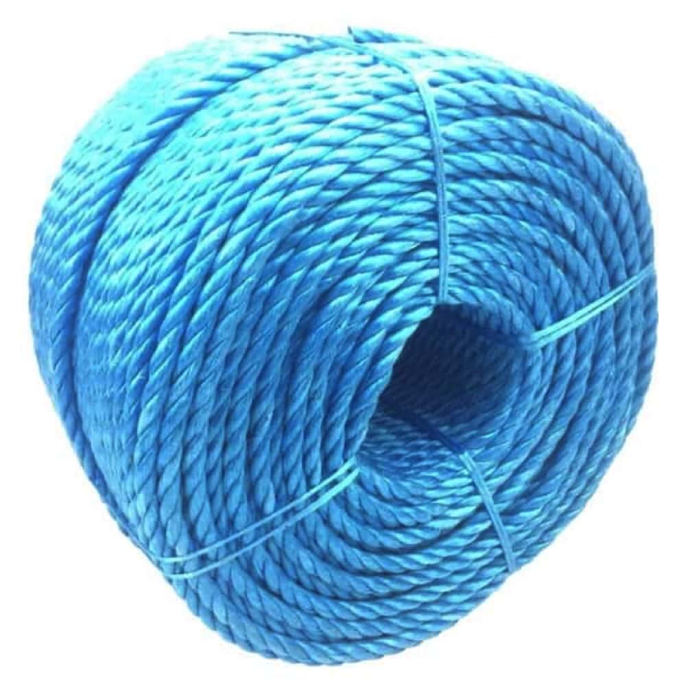 Blue Polypropylene Tie Down Rope