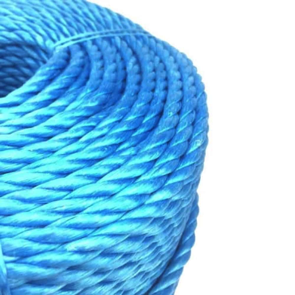Blue Polypropylene Tie Down Rope