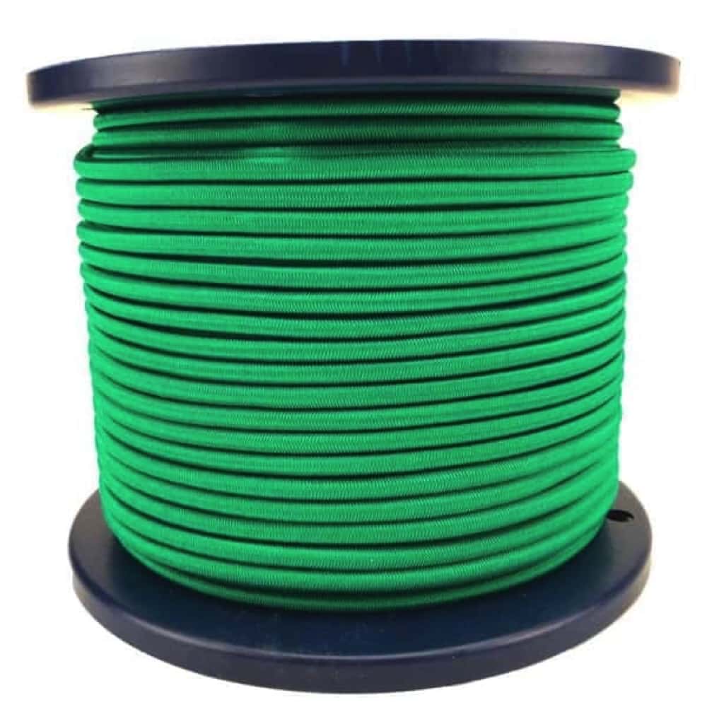 Emerald Green Elastic Shock Cord Tie Down Rope – Decking Rope Fittings