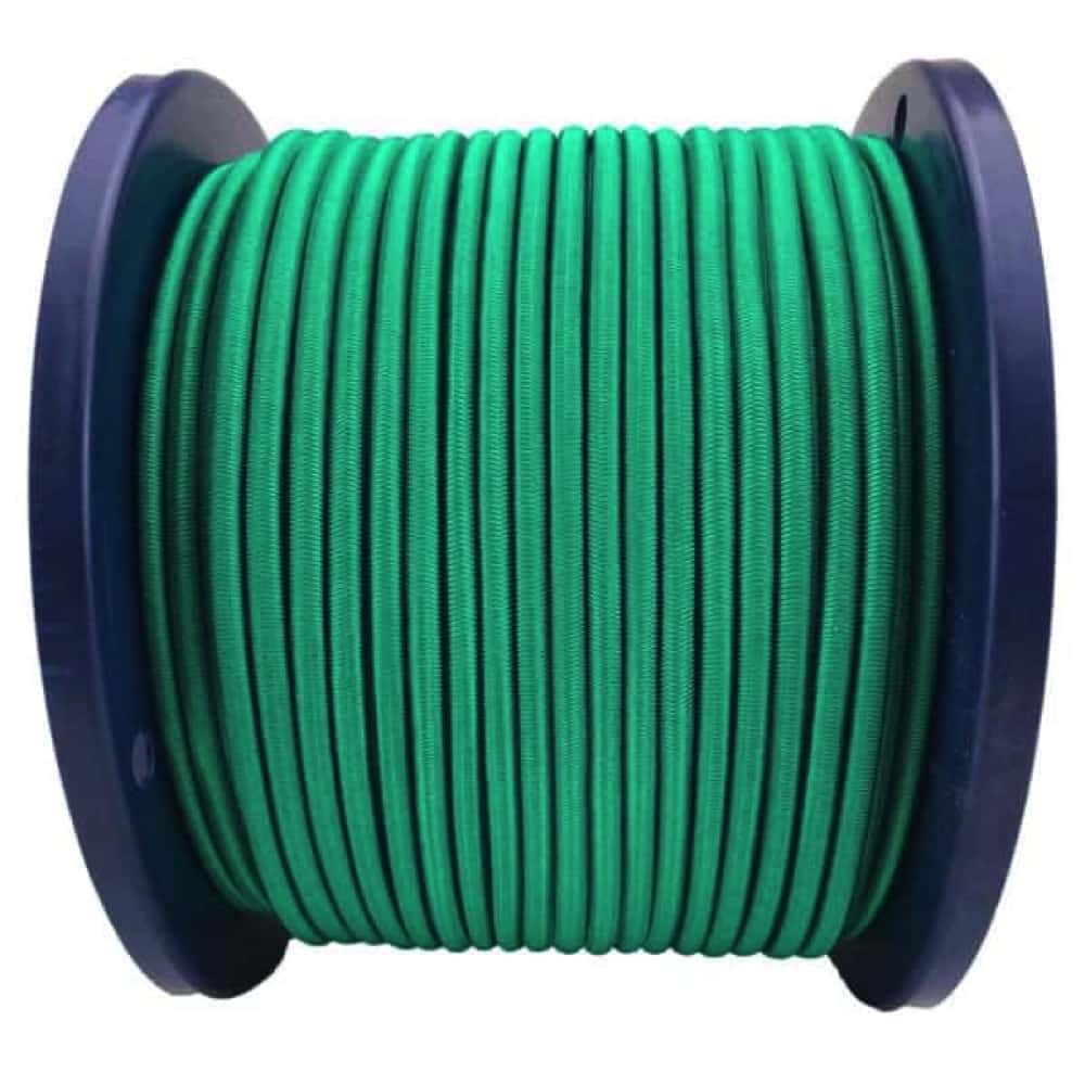 Emerald Green Elastic Shock Cord Tie Down Rope