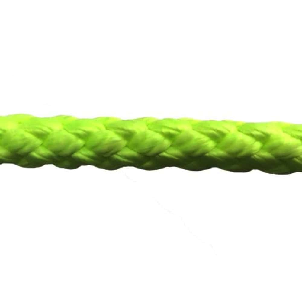 Propelled Down Rope Fluorescent Yellow Braided Polypropylene Tie Down Rope – Decking Rope ...