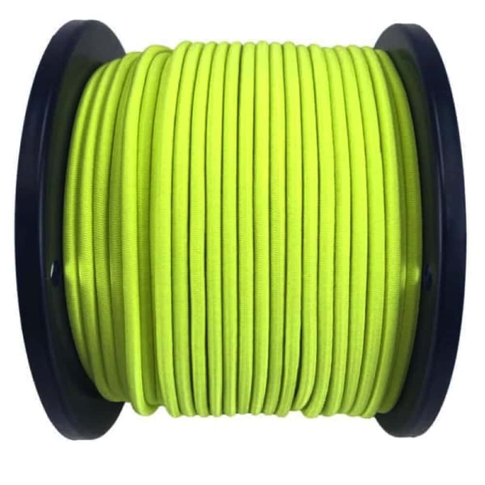 Flourescent Yellow Rope Fluorescent Yellow Elastic Shock Cord Tie Down Rope – Decking Rope Fittings