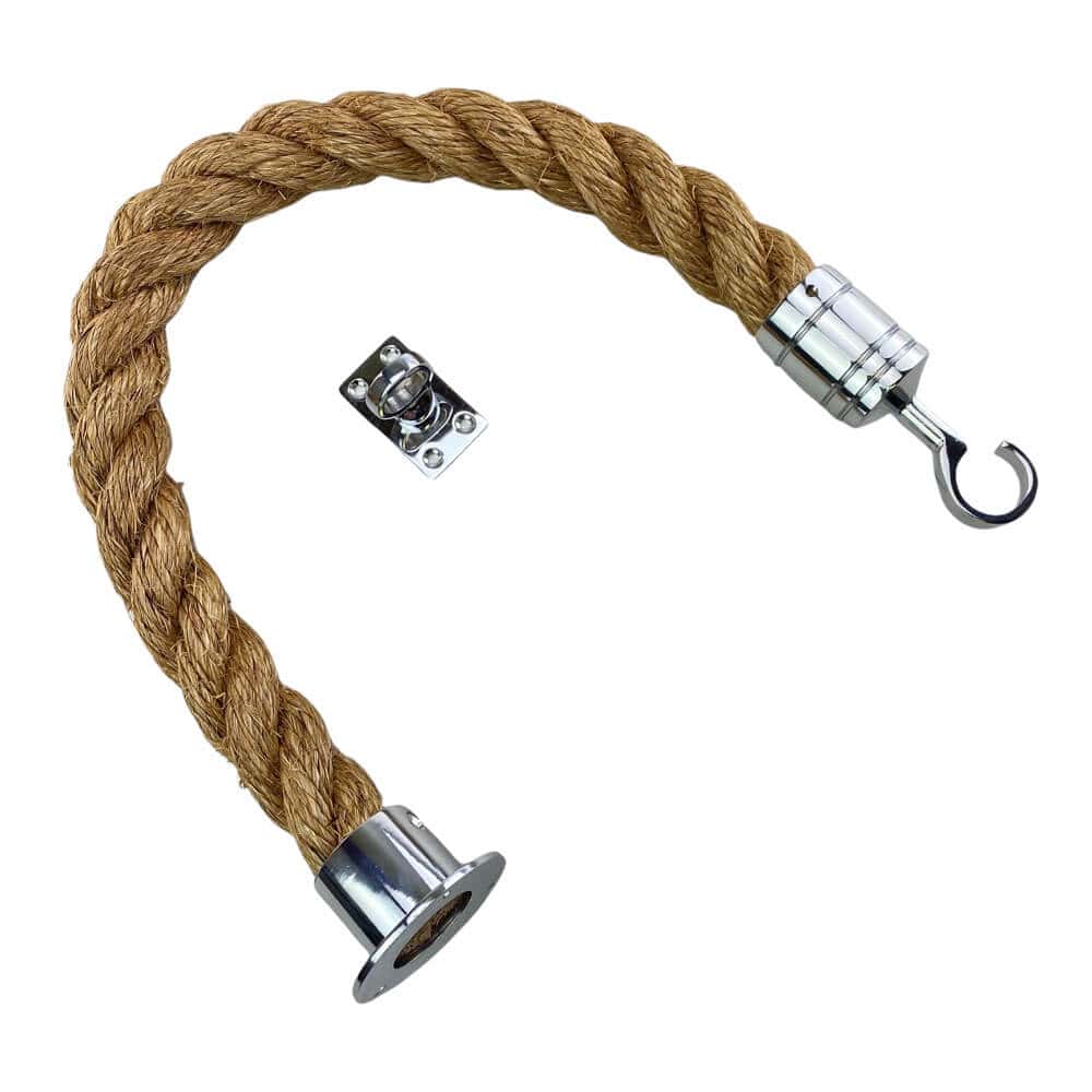 Cup Per Rope Natural Manila Decking Rope Balustrade With Cup, Hook & Eye Plate ...