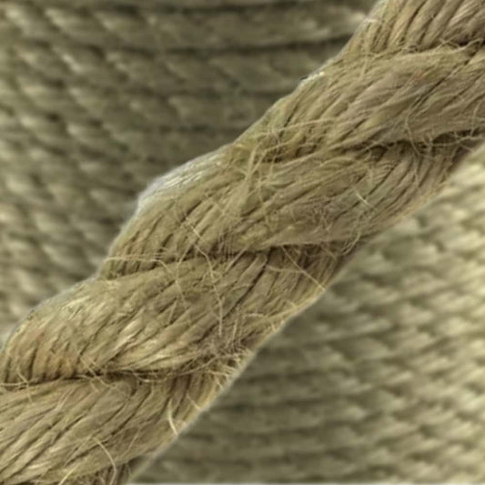 Natural Sisal Decking Rope - Rope Sample