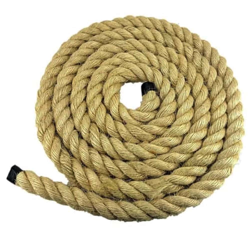 Natural Sisal Decking Rope - Rope Sample