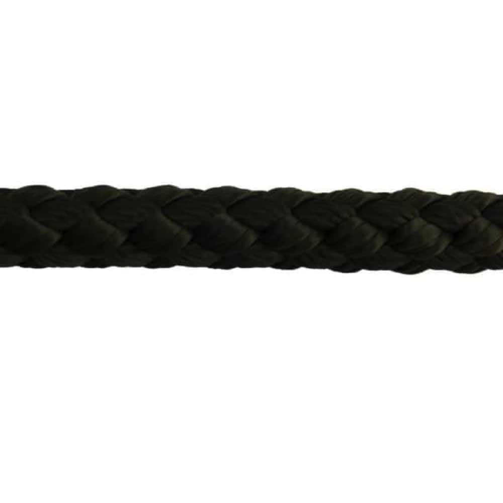 Olive Braided Polypropylene Tie Down Rope