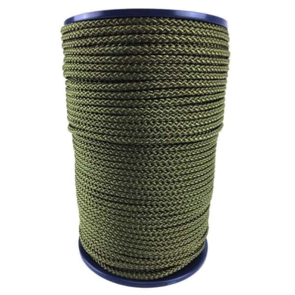 Propelled Down Rope Olive Braided Polypropylene Tie Down Rope – Decking Rope Fittings