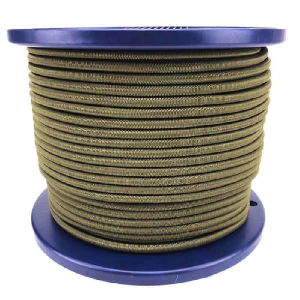 Alastic Rope Olive Elastic Shock Cord Tie Down Rope – Decking Rope Fittings