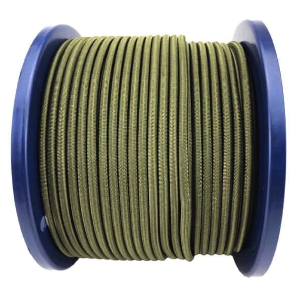 Alastic Rope Olive Elastic Shock Cord Tie Down Rope – Decking Rope Fittings