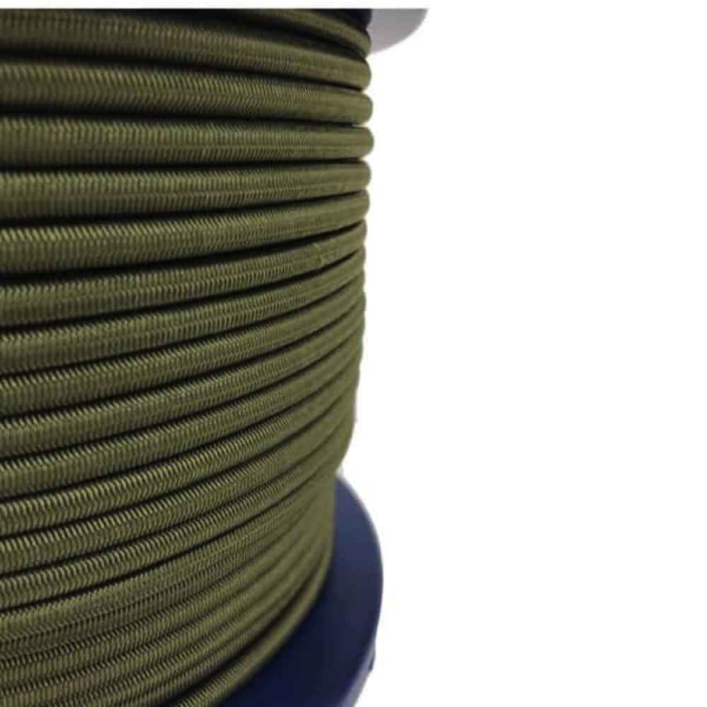 Alastic Rope Olive Elastic Shock Cord Tie Down Rope – Decking Rope Fittings