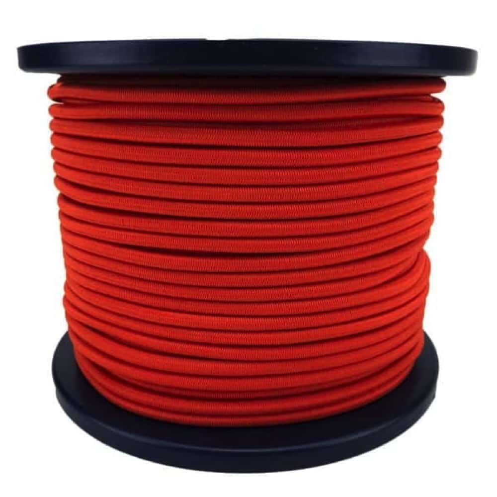 Orange Elastic Shock Cord Tie Down Rope