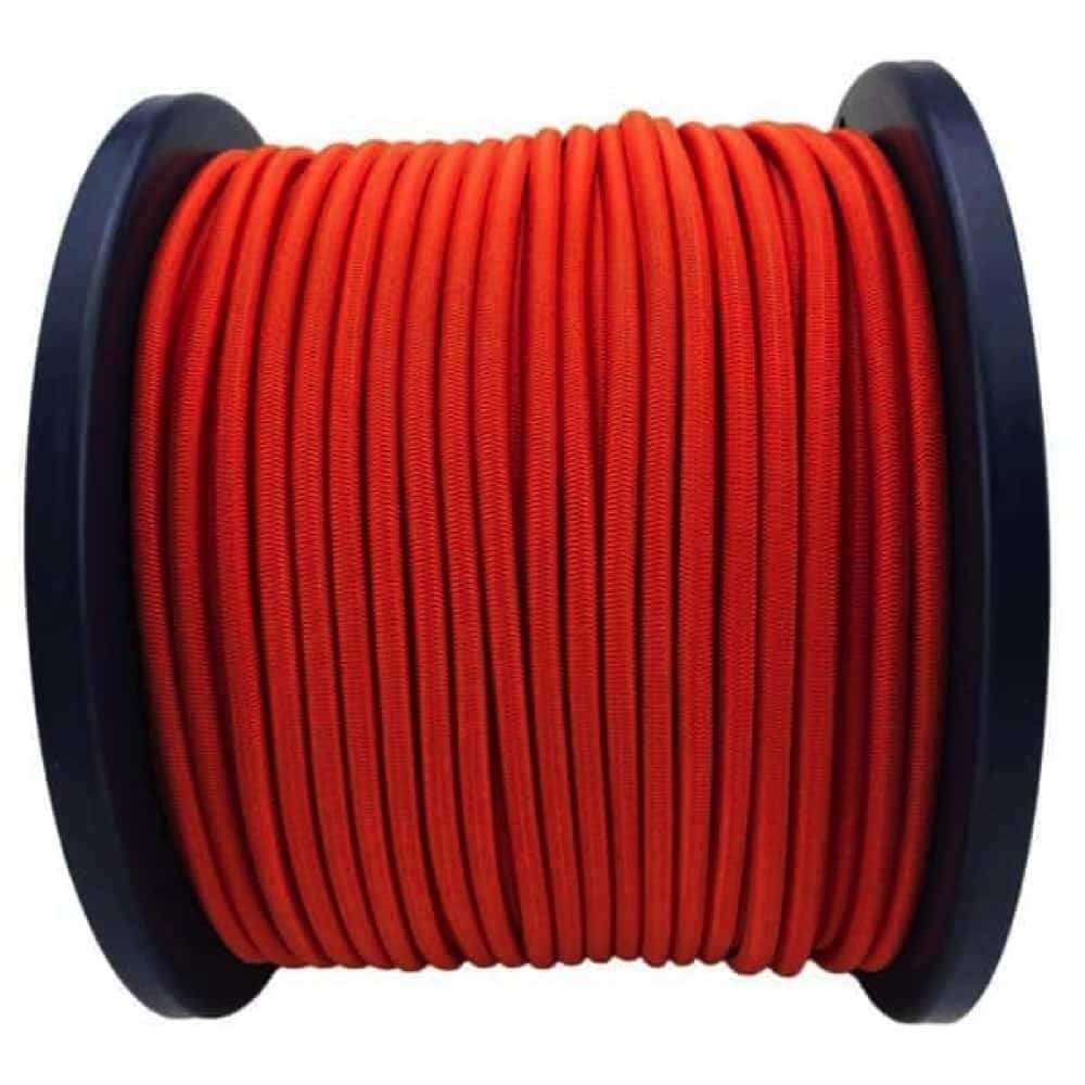 Orange Elastic Shock Cord Tie Down Rope