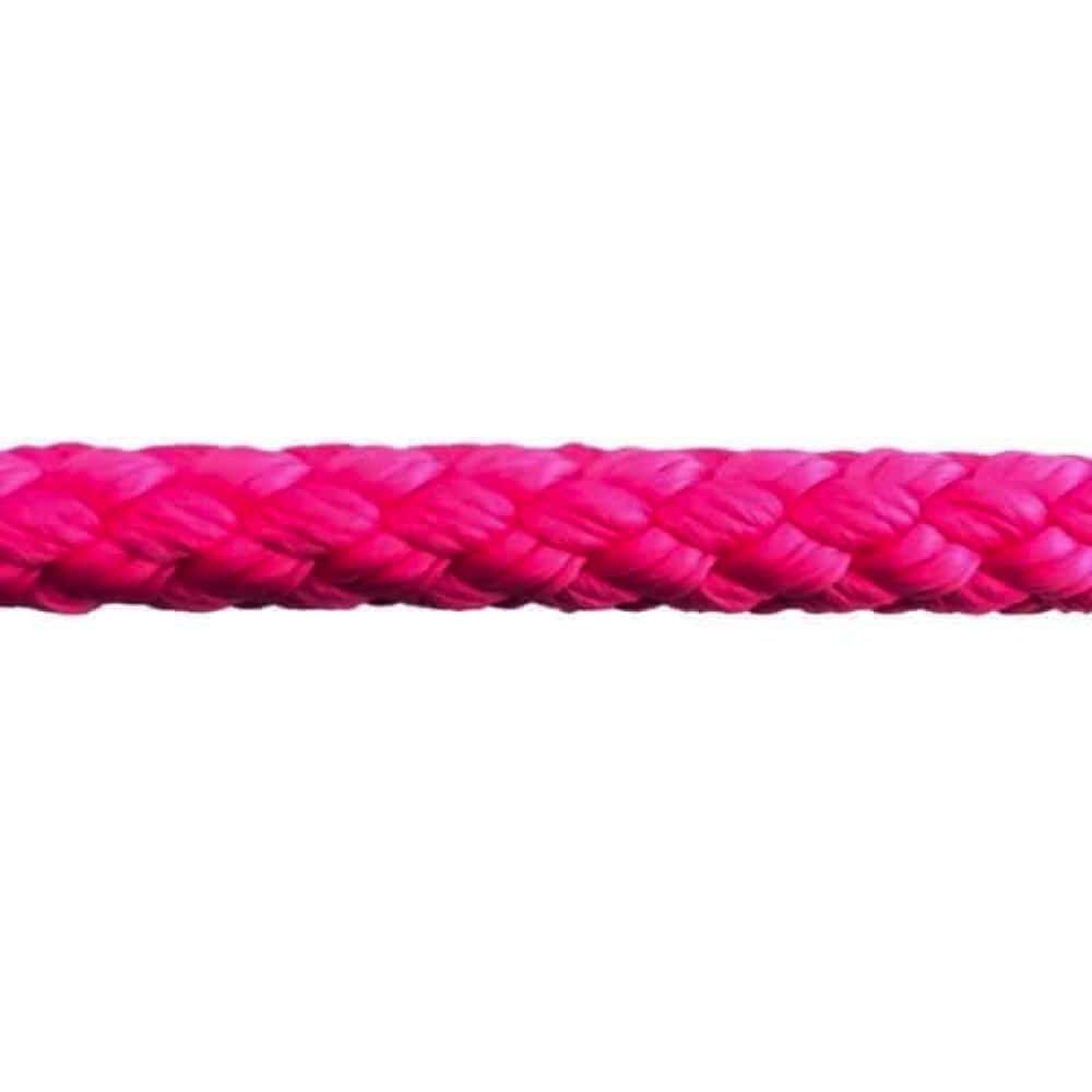 Pink Braided Polypropylene Tie Down Rope