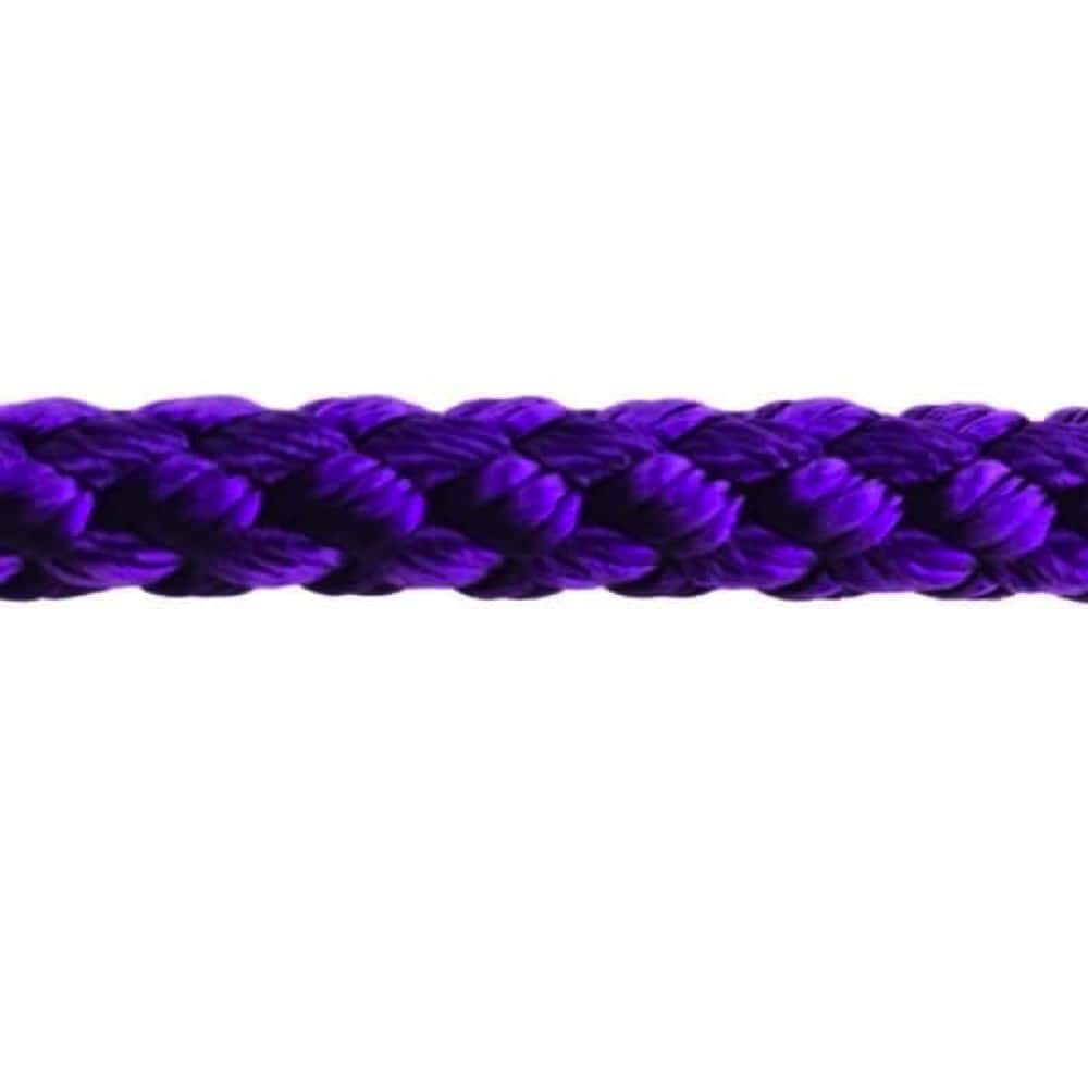 Purple Braided Polypropylene Tie Down Rope
