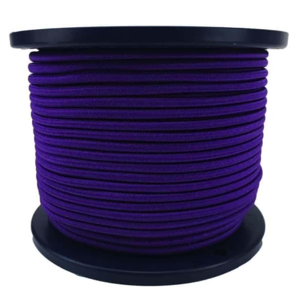 Purple Elastic Shock Cord Tie Down Rope