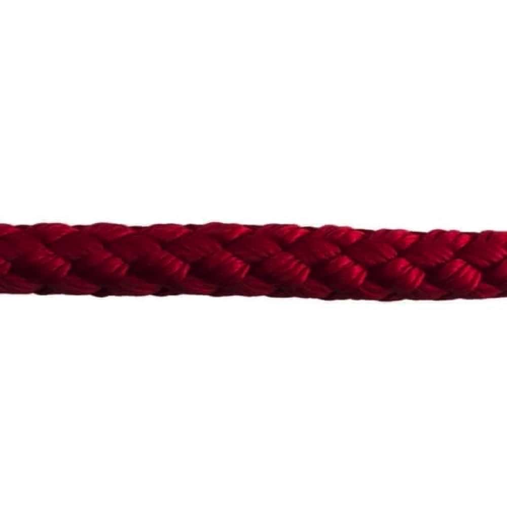 Red Braided Polypropylene Tie Down Rope