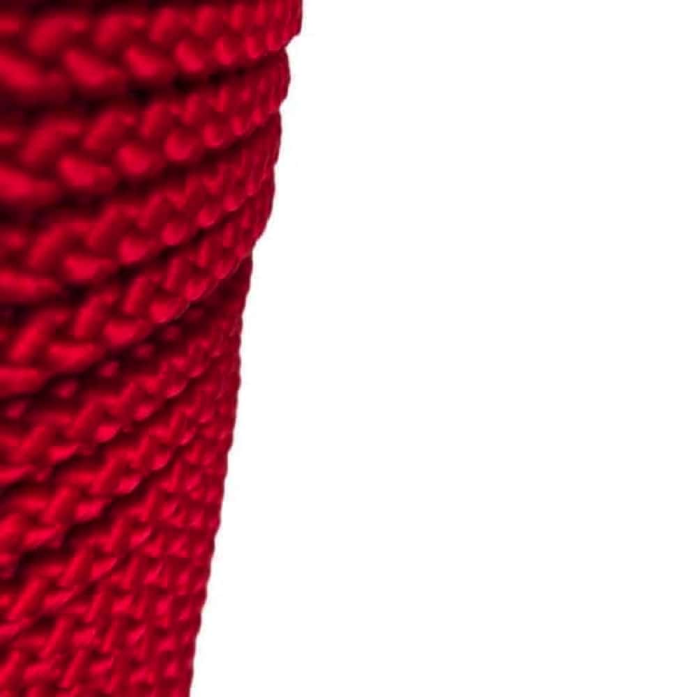 Red Braided Polypropylene Tie Down Rope