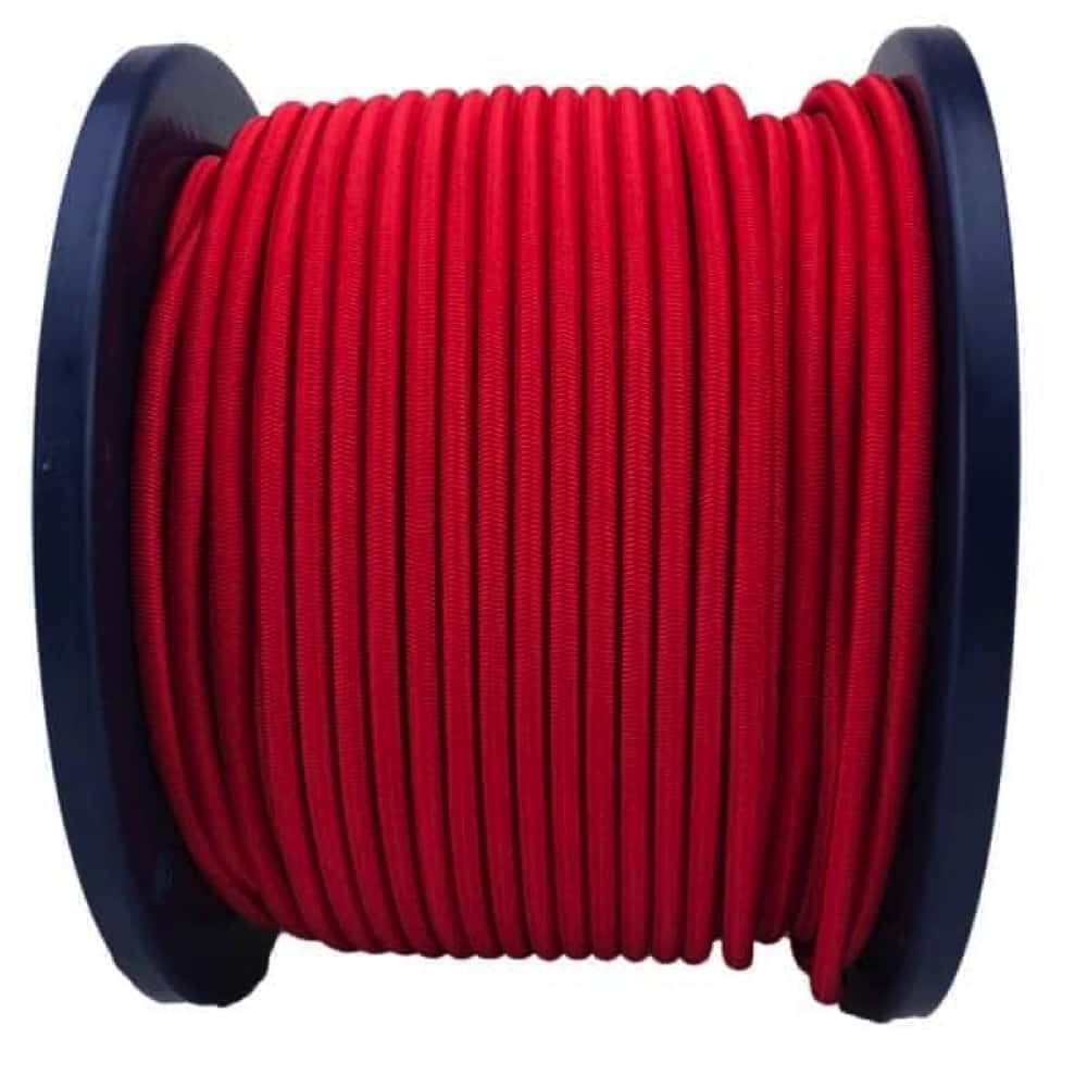 Red Elastic Shock Cord Tie Down Rope